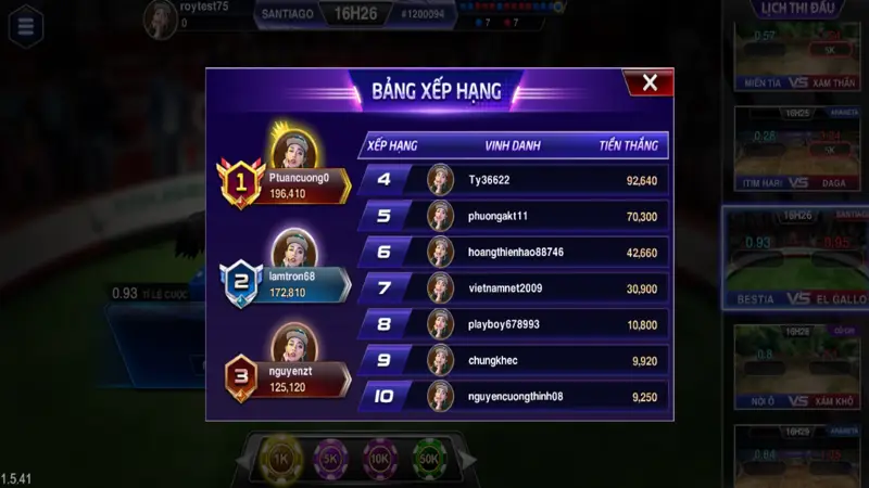 da ga debet 3 Đá gà Debet quy tụ các trận đấu hấp dẫn đến từ những trường gà lớn nhất